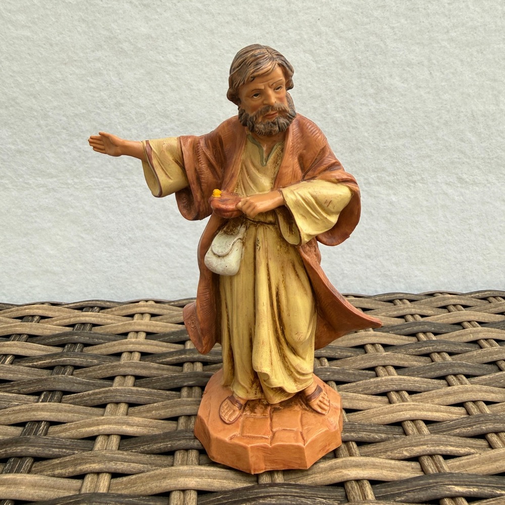 Fontanini Thaddeus Innkeeper #136 2003 Nativity Figure Dep Italy Vintage